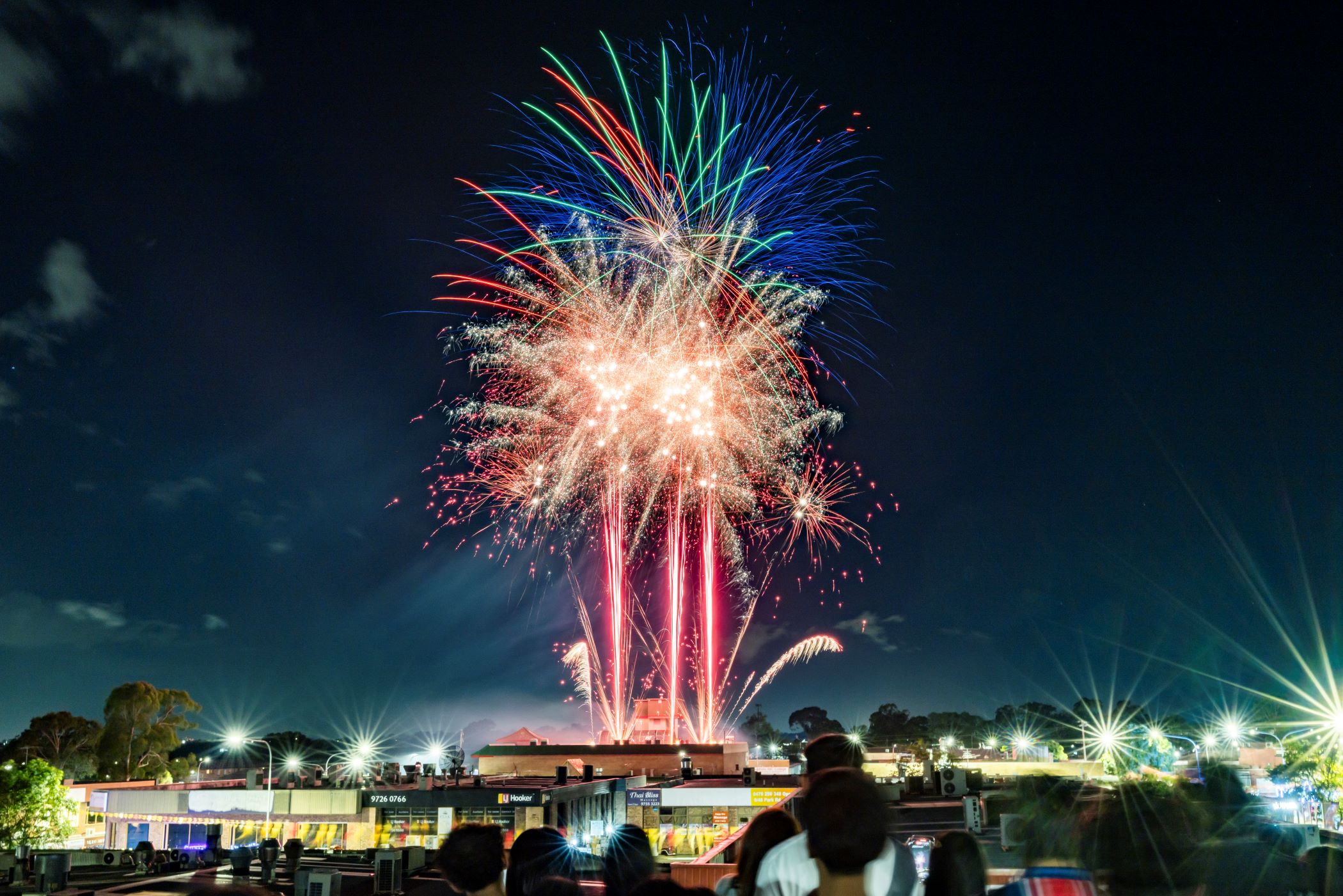 Fireworks finale