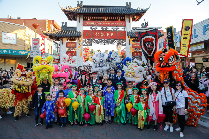 Cabramatta Moon Festival 2019 group photo 