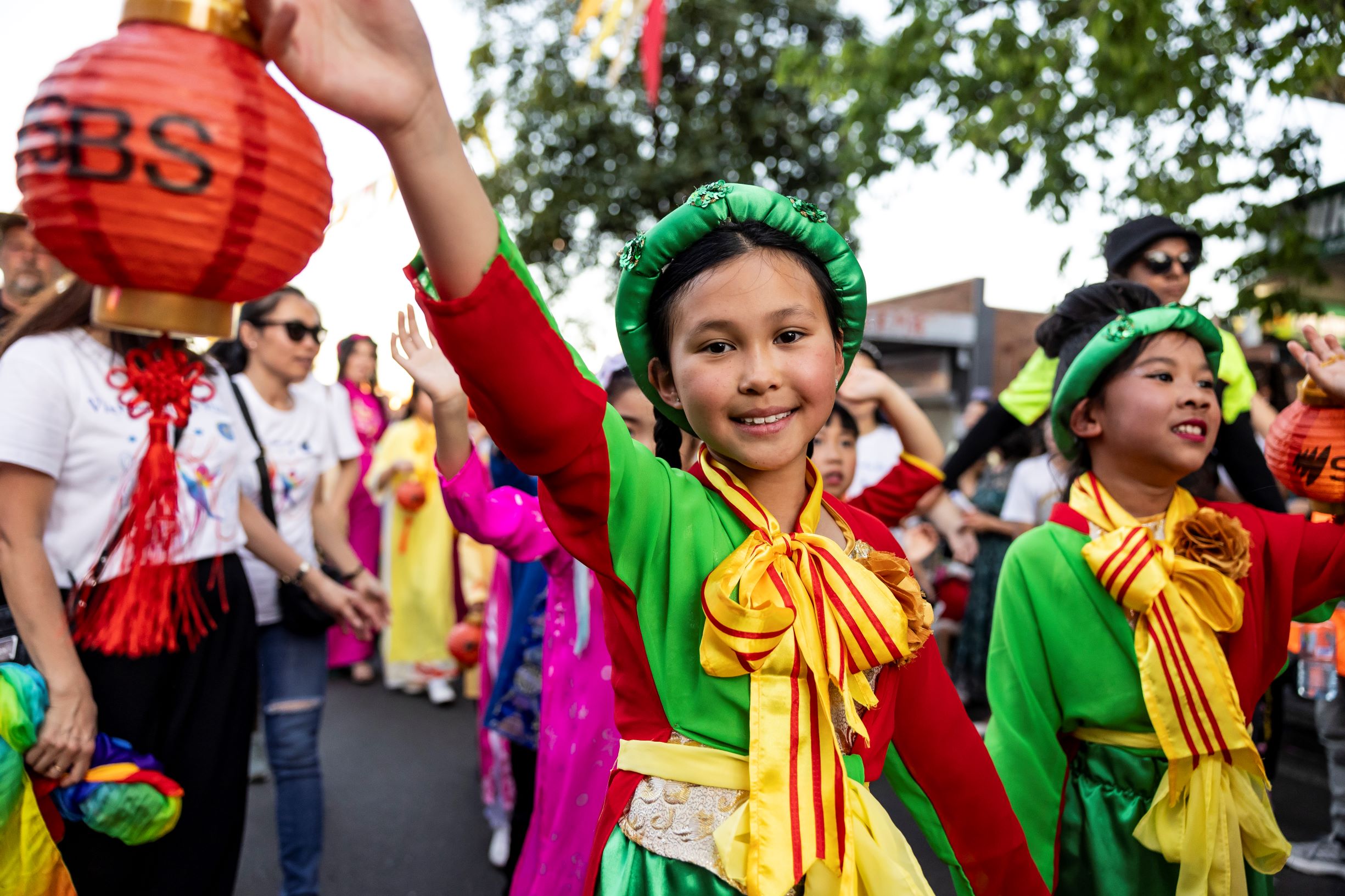 Lantern parade at Cabramatta Moon Festival 2023 by Ken Leanfore